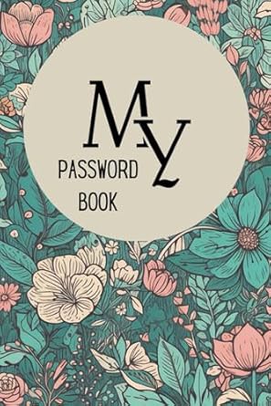 my password book organizer for usernames logins website and email with alphabetical a z tabs for the elderly