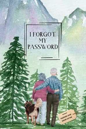 i forgot my password password book senior edition 1st edition artbox b0ckw5tcf6