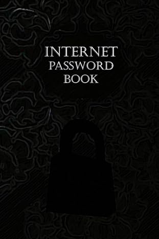 internet password book for keeping account login information 1st edition darryl deryck roach b0cdnm8k1g