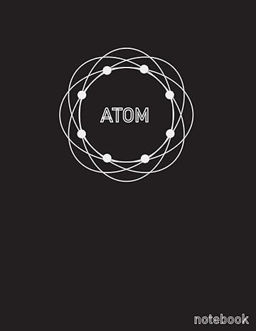 atom notebook daily notebook wide ruled lined paper handy organizer for home school work 1st edition seba