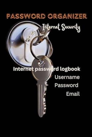 password organizer internet security internet password logbook username email 1st edition moses ikechukwu