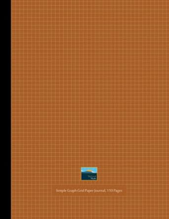 light brown large squared notebook for math physics chemistry engineering architecture technology quad ruled