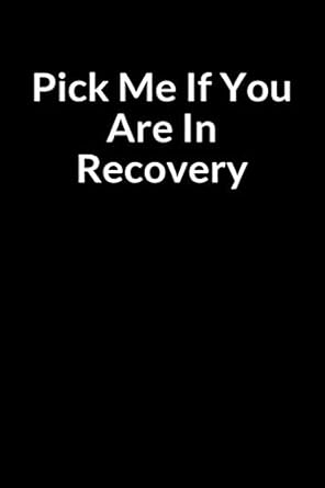 pick me if you are in recovery the low self esteem teacher and mens guide journal for managing your anxiety