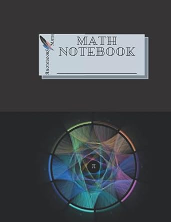 math notebook #6 journal diary 100 pages makes a wonderful daily graph/grid notebook to draw write journal