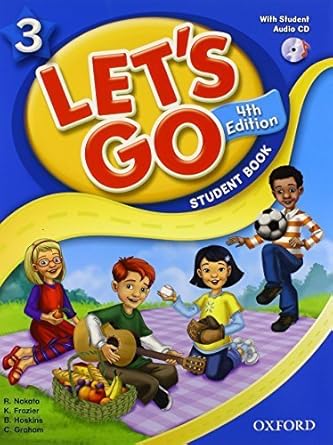 lets go 3 student book with cd language level beginning to high intermediate interest level grades k 6 approx