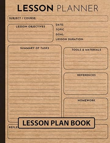 lesson plan book undated planner organizer for teachers and homeschool parents 1st edition elena robert