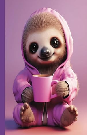 cute sloth password book 5 5 x 8 5 100 pages 1st edition ms chanid b0cngd3nlt