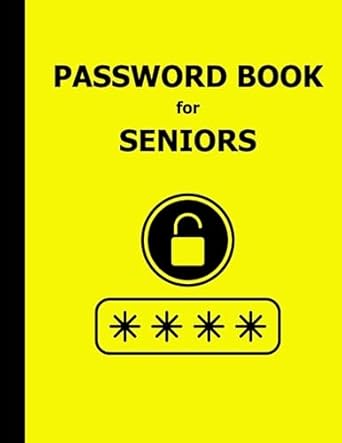 password book for seniors large print bright cover with contrast text for visually impaired alphabetical tabs