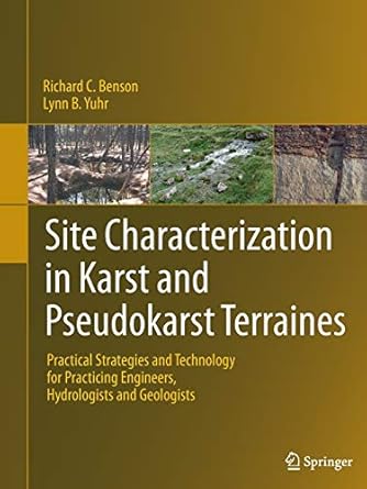 site characterization in karst and pseudokarst terraines practical strategies and technology for practicing
