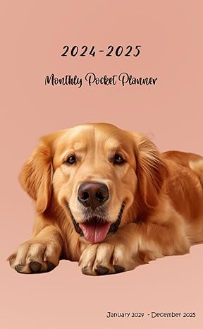 2024 2025 monthly pocket planner 24 months small calendar for purse from january 2024 to december 2025 with