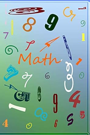 math nice notebook for math calculus and algebra class journal notebook blank lined notebook 120 pages size 6