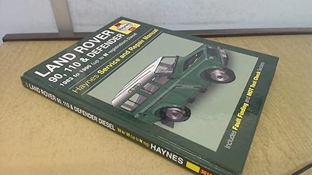 land rover 90/110 and defender service and repair manual 1st edition author follow 1859601855, 978-1859601853