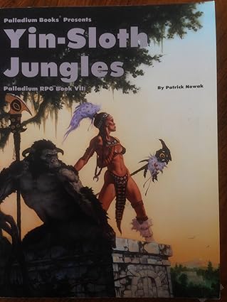 adventures in the yin sloth jungles 1st edition patrick nowak ,kevin siembieda 0916211819, 978-0916211813