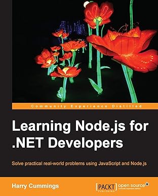 learning node js for net developers 1st edition harry cummings 1785280090, 978-1785280092