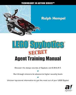 lego spybotics secret agent training manual 1st edition ralph hempel 1590590910, 978-1590590911