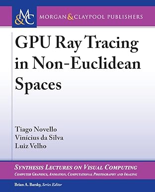gpu ray tracing in non euclidean spaces 1st edition tiago novello ,vincius da silva ,luiz velho 1636393284,