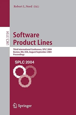 software product lines third international conference splc 2004 boston ma usa august 30 september 2 2004
