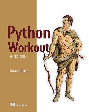 python workout 1st edition reuven lerner 1633435350, 978-1633435353