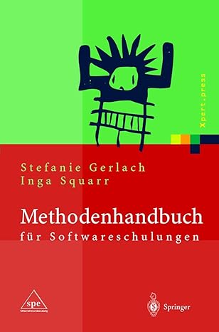 methodenhandbuch fa 1/4r softwareschulungen 1st edition stefanie gerlach ,inga squarr 364262264x,