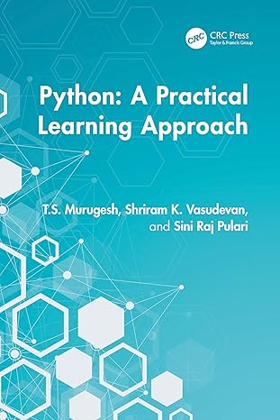 python 1st edition t s murugesh ,shriram k vasudevan ,sini raj pulari 103271266x, 978-1032712666