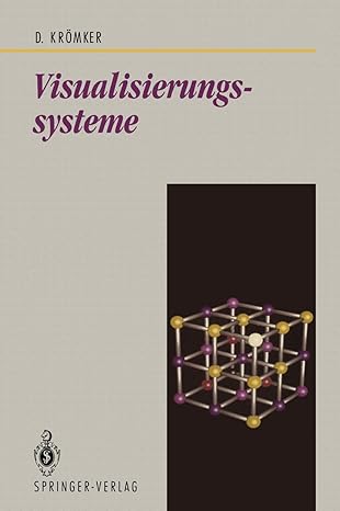 visualisierungssysteme 1st edition detlef kra mker 3540550526, 978-3540550525