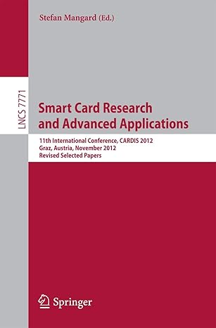 smart card research and advanced applications 11th international conference cardis 2012 graz austria november