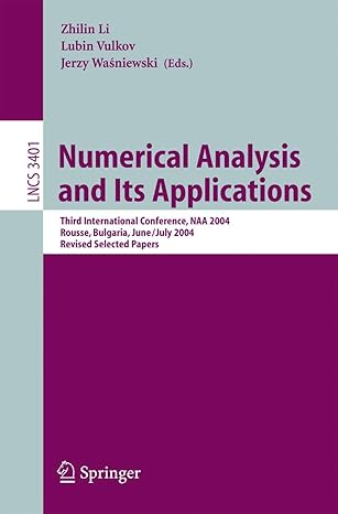 numerical analysis and its applications third international conference naa 2004 rousse bulgaria june 29 july