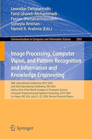 image processing computer vision and pattern recognition and information and knowledge engineering 1st