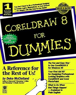 coreldraw 8 for dummies 1st edition deke mcclelland 0764503170, 978-0764503177