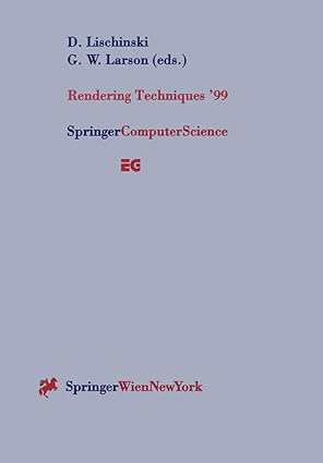 rendering techniques a 99 proceedings of the eurographics workshop in granada spain june 21a 23 1999 1st