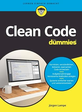 clean code fa 1/4r dummies 1st edition ja 1/4rgen lampe 3527716343, 978-3527716340
