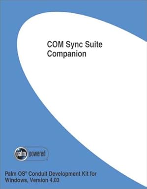 com sync suite companion 1st edition inc palmsource 0595737617, 978-0595737611
