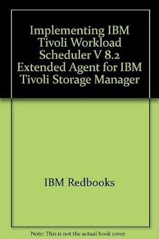 implementing ibm tivoli workload scheduler v 8 2 extended agent for ibm tivoli storage manager 1st edition