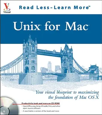 unix for mac your visual blueprint to maximixing the foundation of mac os x 1st edition sandra henry stocker