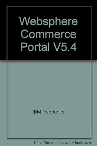 websphere commerce portal v5 4 1st edition ibm redbooks ,john ganci 0738428000, 978-0738428000