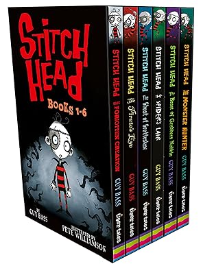 stitch head 6 book boxed set 1st edition guy bass ,pete williamson 1664341056, 978-1664341050