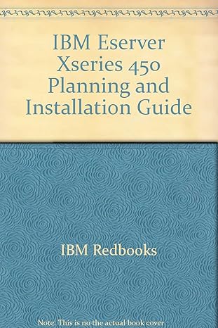 ibm eserver xseries 450 planning and installation guide 1st edition ibm redbooks ,david watts 0738429465,