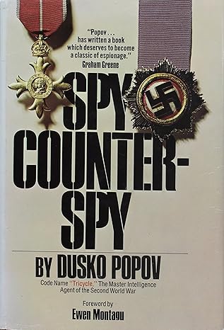 spy/counterspy the autobiography of dusko popov 1st edition dusko popov 0448116065, 978-0448116068