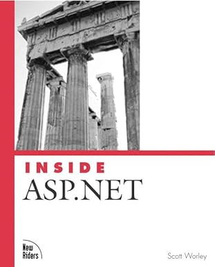 inside asp net 1st edition scott worley 0735711356, 978-0735711358