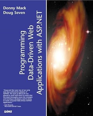 programming data driven web applications with asp net 1st edition donny mack ,doug seven 0672321068,