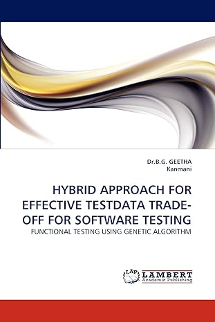 hybrid approach for effective testdata trade off for software testing functional testing using genetic