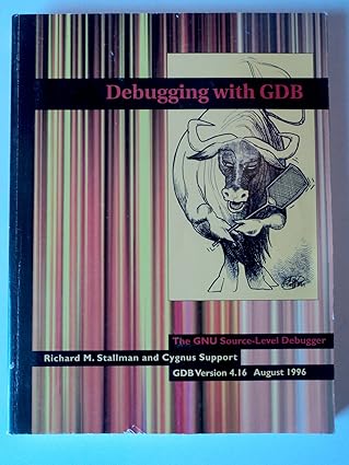 debugging with gdb v 4 16 1st edition richard stallman ,roland h pesch ,cygnus support 1882114094,