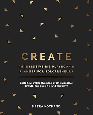 create an intensive biz playbook and planner scale your online business create explosive growth and build a