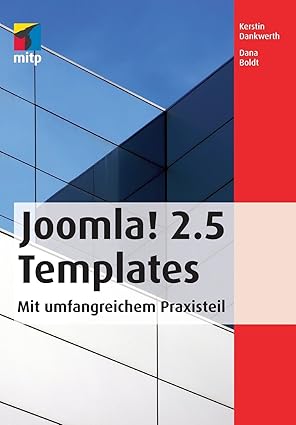 joomla 2 5 templates 1st edition kerstin dankwerth 3826690486, 978-3826690488