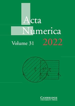 acta numerica 2022 volume 31 1st edition douglas arnold 1009220977, 978-1009220972