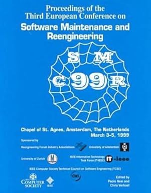 proceedings of the third european conference on software maintenance and reengineering chapel of st agnes