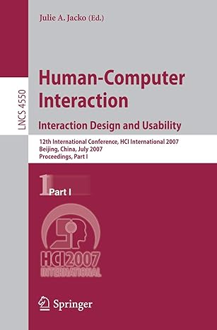 human computer interaction interaction design and usability 12th international conference hci international