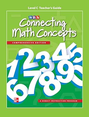 connecting math concepts level c additional teachers guide 1st edition mcgraw hill 0021035946, 978-0021035946