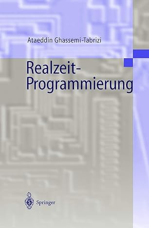 realzeit programmierung 1st edition ataeddin ghassemi tabrizi 3540671218, 978-3540671213
