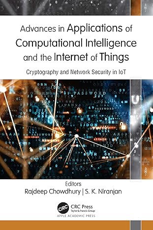 advances in applications of computational intelligence and the internet of things cryptography and network